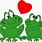 Frog Love Clip Art