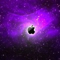 Galaxy Purple Apple Laptop