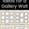 Gallery Wall Layout Template