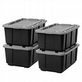 Garage Storage Boxes with Lids