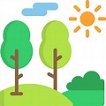 Garden Area Vector Icon