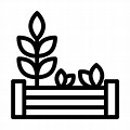 Garden Background for Icon