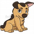 German Shepherd Puppy Clip Art