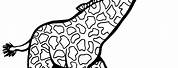 Giraffe Coloring Pages to Print Out