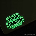 Glow in the Dark Vinyl Stickers Custom