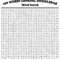 Google Printable Word Search Puzzles