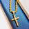 Gold Cross Pendant for Men