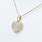 Gold Diamond Heart Necklace