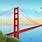 Golden Gate Bridge Graphic