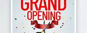 Grand Opening Poster Template Free