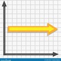 Graph with Straight Line with Arrows