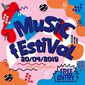 Graphic Design Music Festival Poster