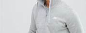 Gray Nike Zip Up Hoodie