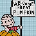 Great Pumpkin Pixel Art Charlie Brown