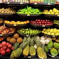 Grocery Store Fruit Display