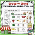 Grocery Store Scavenger Hunt