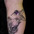 Hummingbird Calla Lily Tattoo