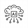 Human with Ai Image White Background