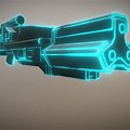 Hyper Neon Space Gun