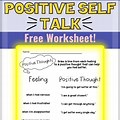 HMH into Reading Positive Self-Talk Printable