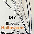 Halloween DIY Tree Branch