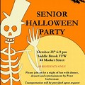 Halloween Party for Seniors Flyer