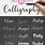 Hand Lettering Font Ideas