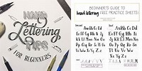 Hand Lettering Fonts Free Guide