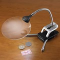 Hands-Free Magnifying Glass