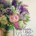 Happy Birthday Flowers Images