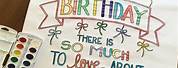 Happy Birthday Poster Ideas DIY