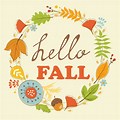 Happy First Day of Fall Clip Art