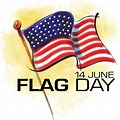 Happy Flag Day Banner Clip Art