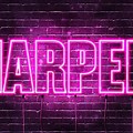 Harper Sign Wallpaper