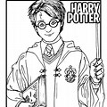 Harry Potter Coloring Book Pages