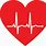 Heart ECG Clip Art