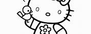 Hello Kitty Coloring Sheets for Kids