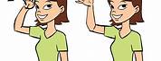 Hello Sign Language Clip Art