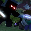 Herobrine and Null Group Photo Wallpaper Minecraft