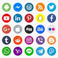 High Resolution Social Media Icons