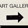 High-End Art Gallery Sign