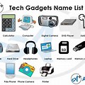 High-Tech Gadgets List