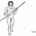 Homo Erectus Black and White