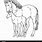 Horse Foal Coloring Pages