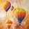 Hot Air Balloon Watercolor Art