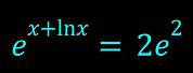 How to Do Ln Equation