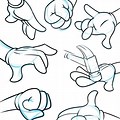 How to Draw Mickey Mouse Hands