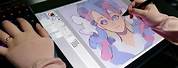 How to Draw Anime Characters by a Drawing Pad for PC