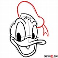 How to Draw Donald Duck Cartoon