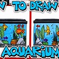 How to Draw a Cartoon Fish Tank